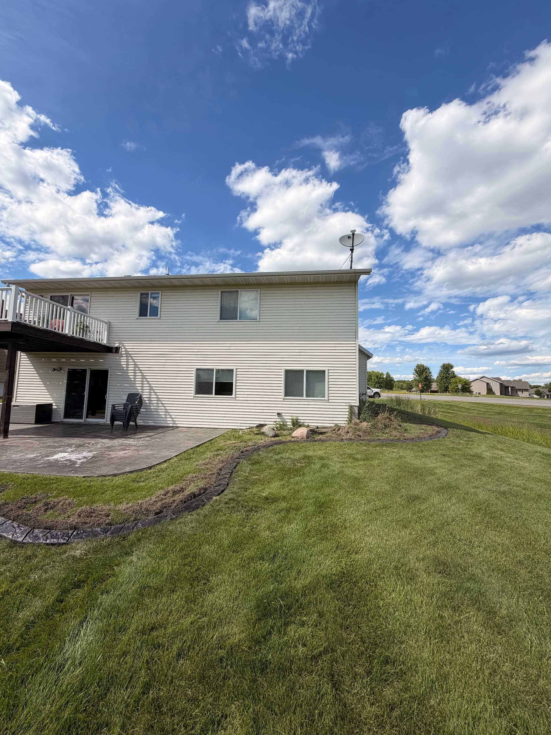 Gallery photos for Concrete Curbing with Granite Slate Stamp in Albany MN: Image #3