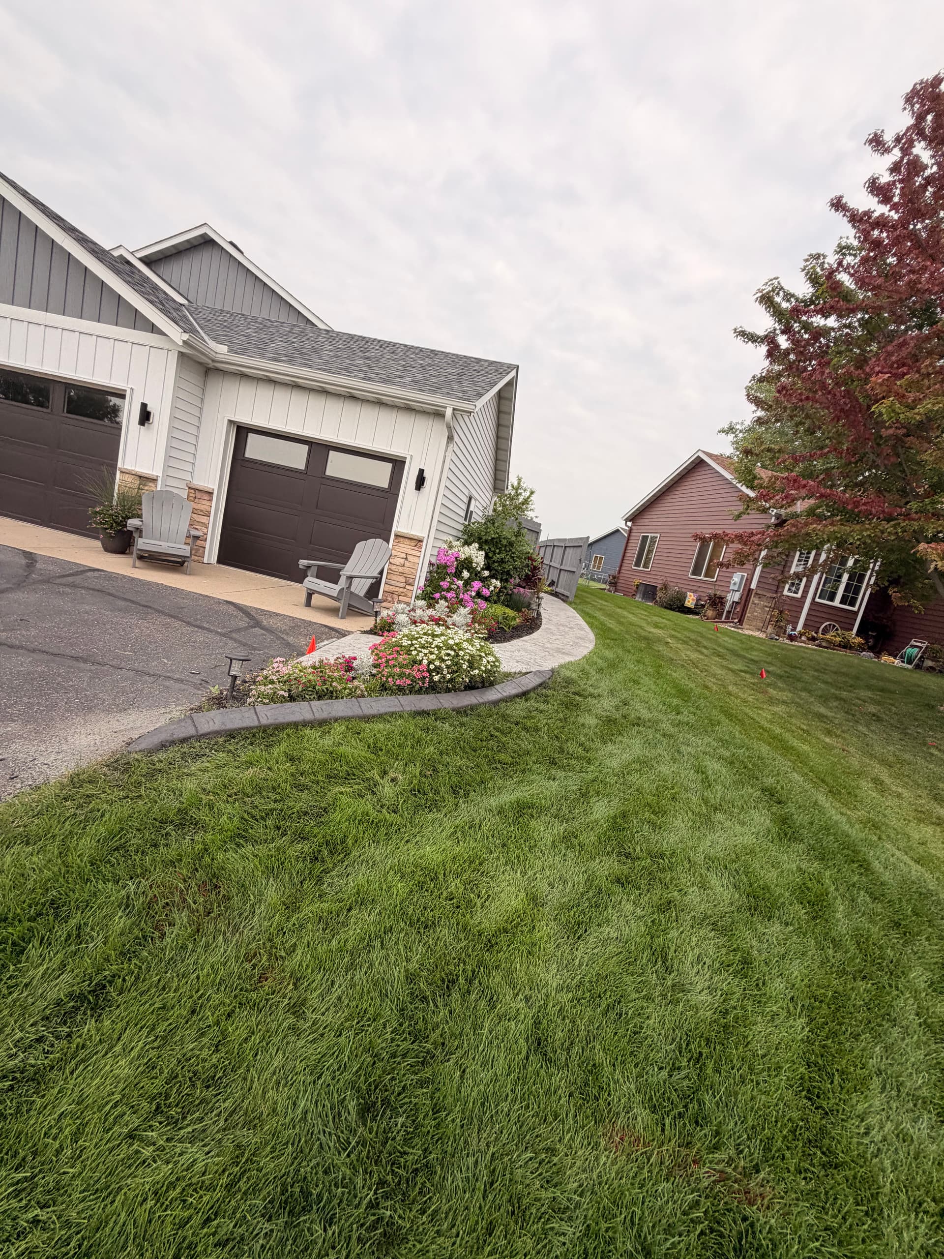 Gallery photos for Concrete Curbing Adds Sharp Definition in Sauk Rapids: Image #1
