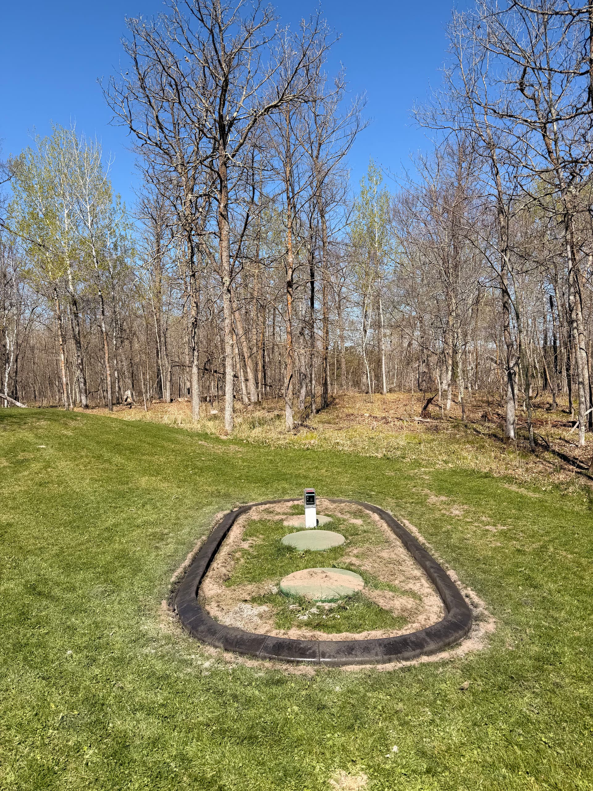 Gallery photos for Concrete Curbing on a New Build in Walker MN: Image #1
