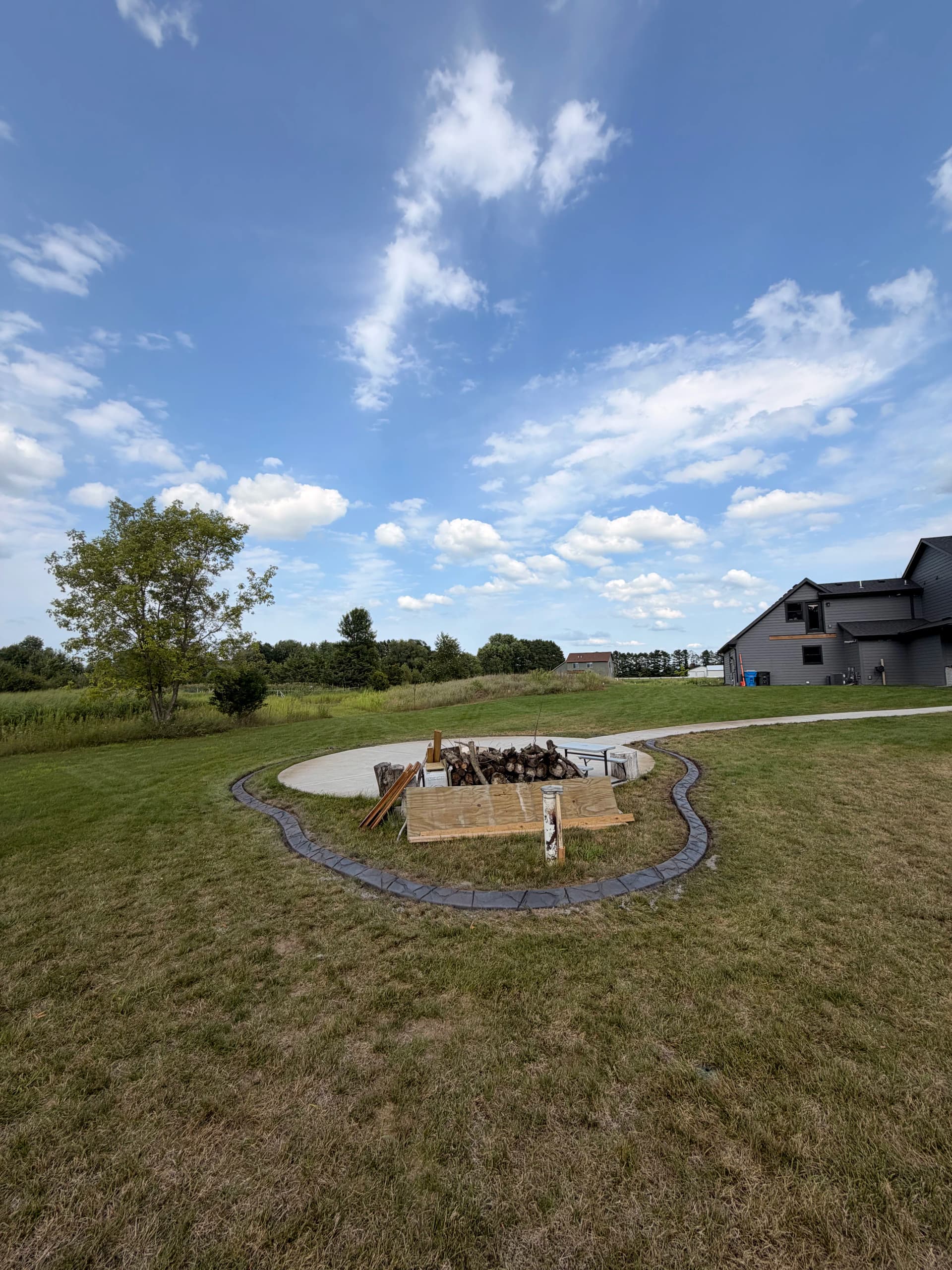 Gallery photos for Concrete Curbing That Ties the Whole Yard Together in Princeton MN: Image #6