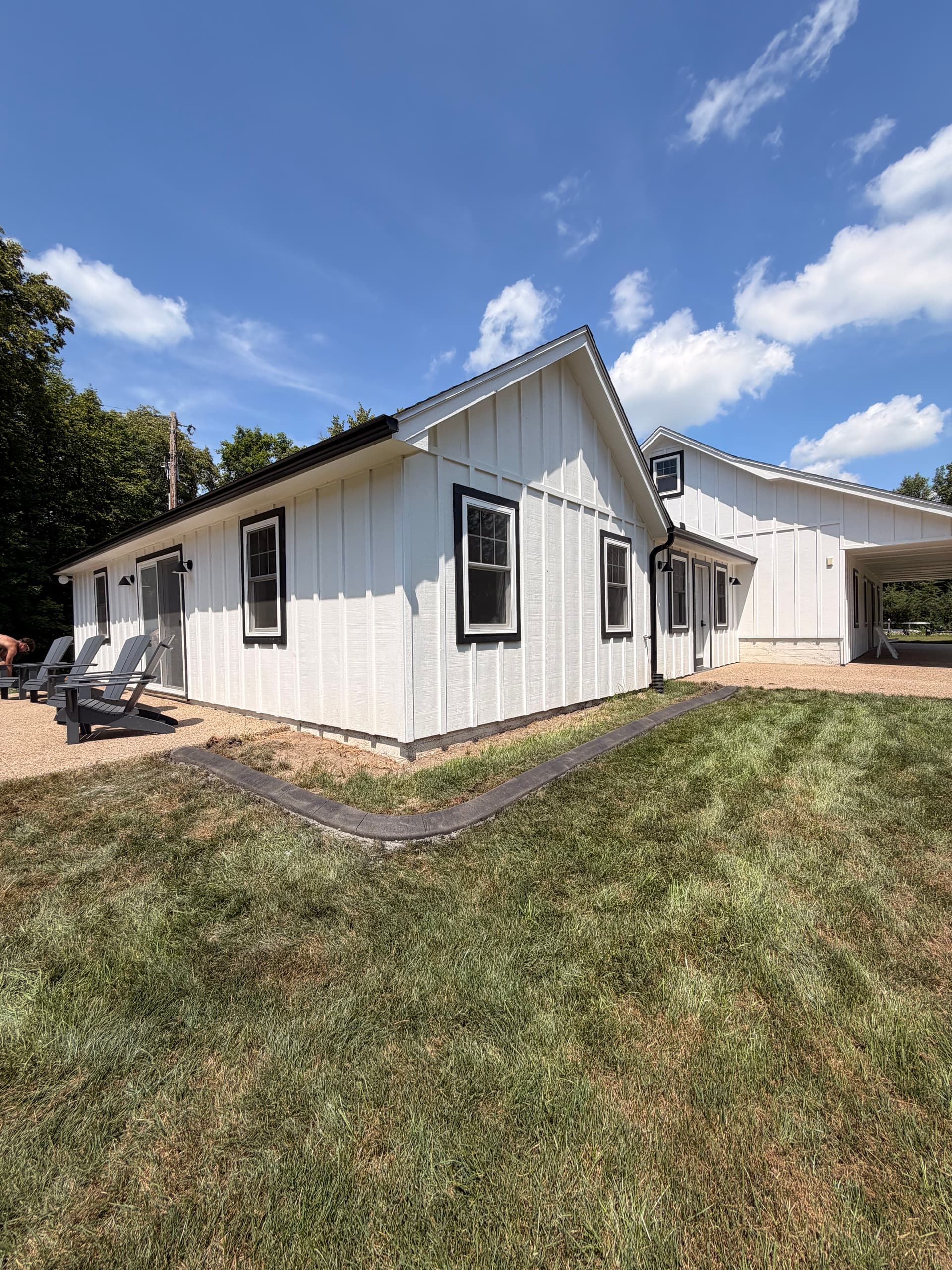 Gallery photos for Concrete Curb Edging Around Guest Houses in South Haven MN: Image #4