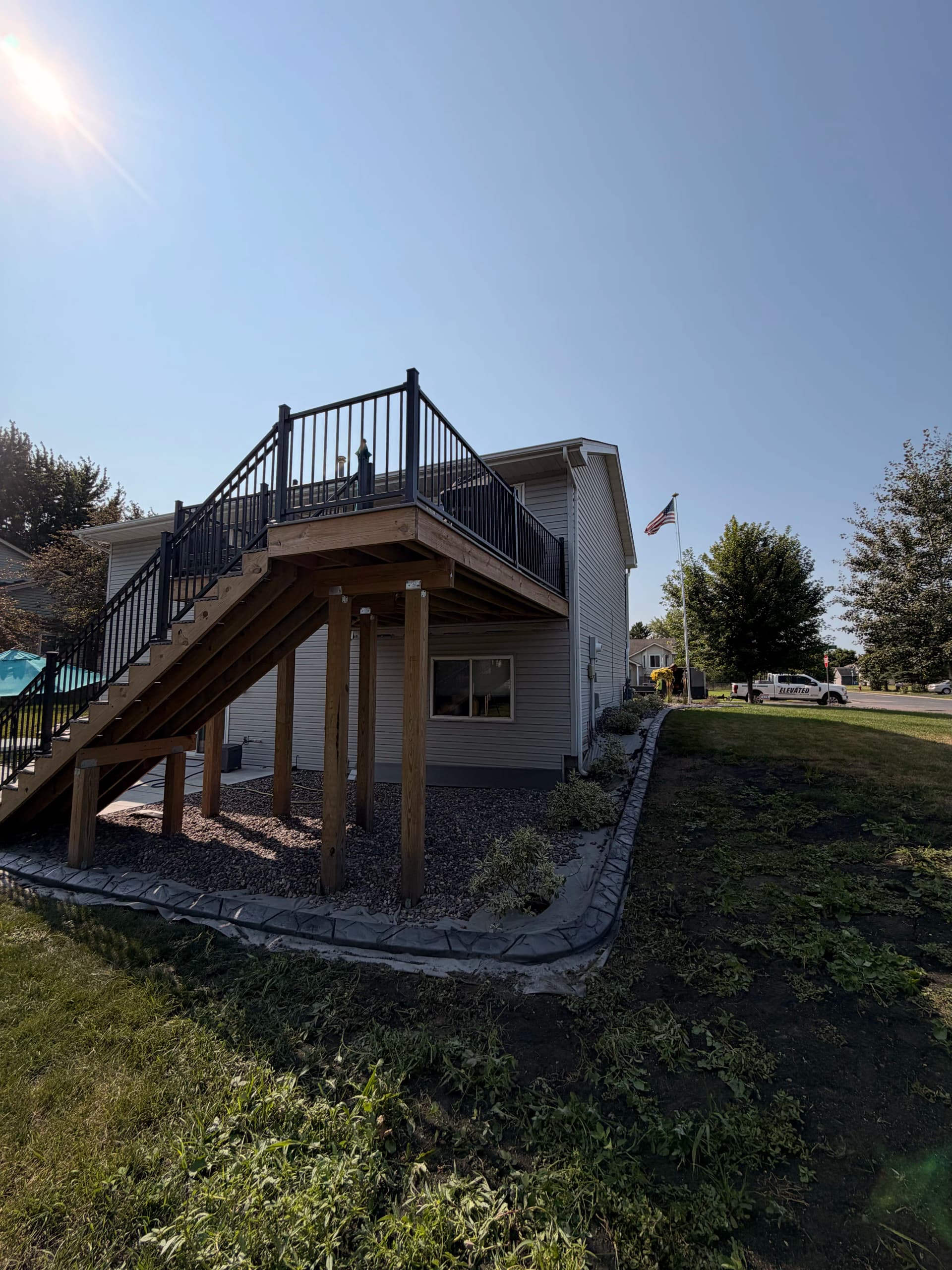 Gallery photos for Concrete Curbing Gives Hugo MN Home Sharp, Low-Maintenance Borders: Image #2