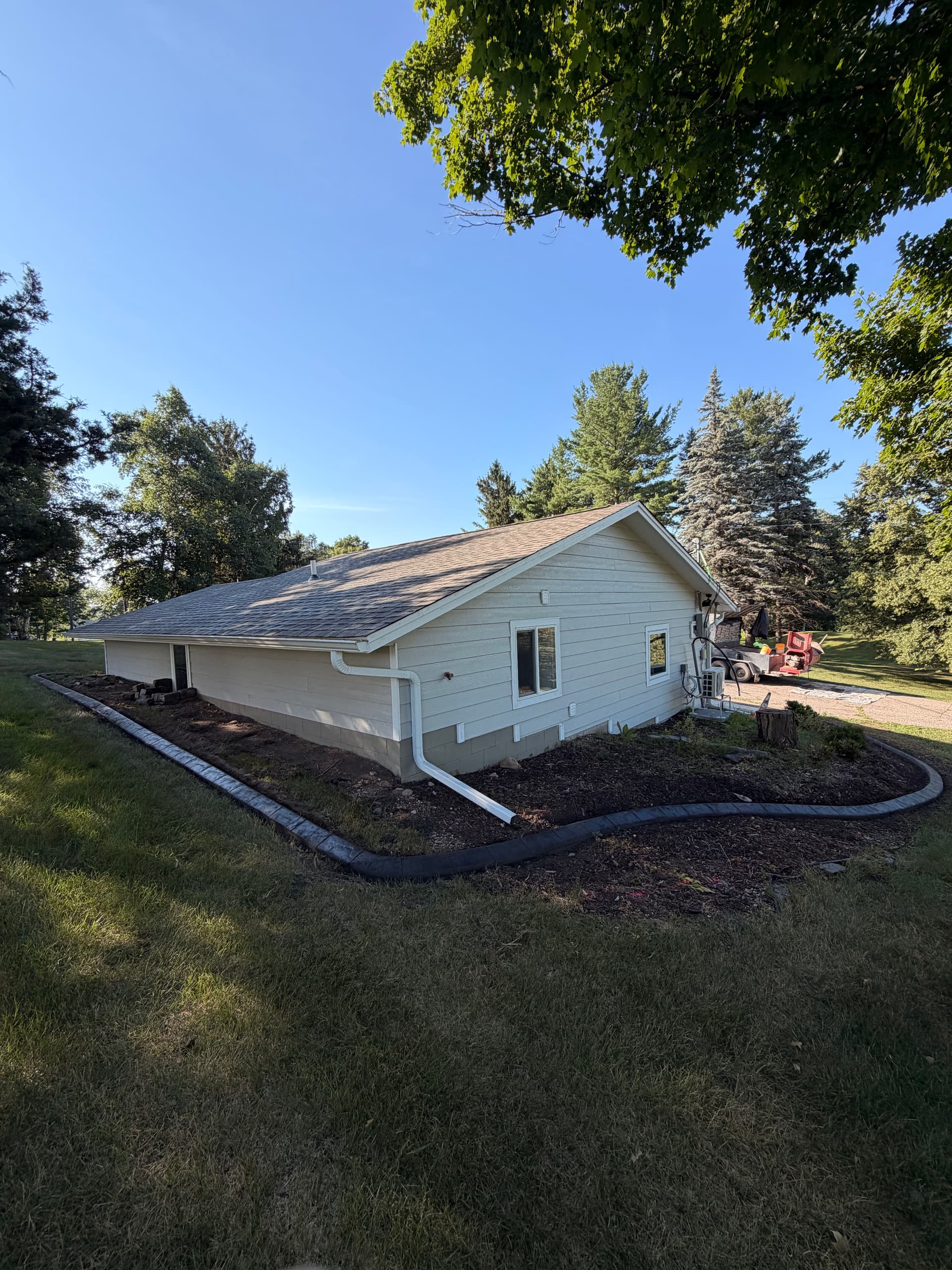Gallery photos for Concrete Curb Edging Around Guest Houses in South Haven MN: Image #1