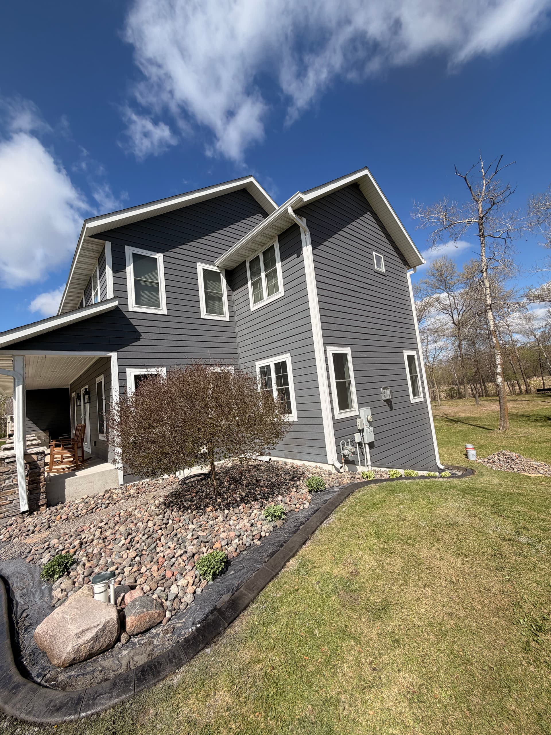Gallery photos for Concrete Curbing in Storm Grey and Charcoal Elk River MN: Image #2