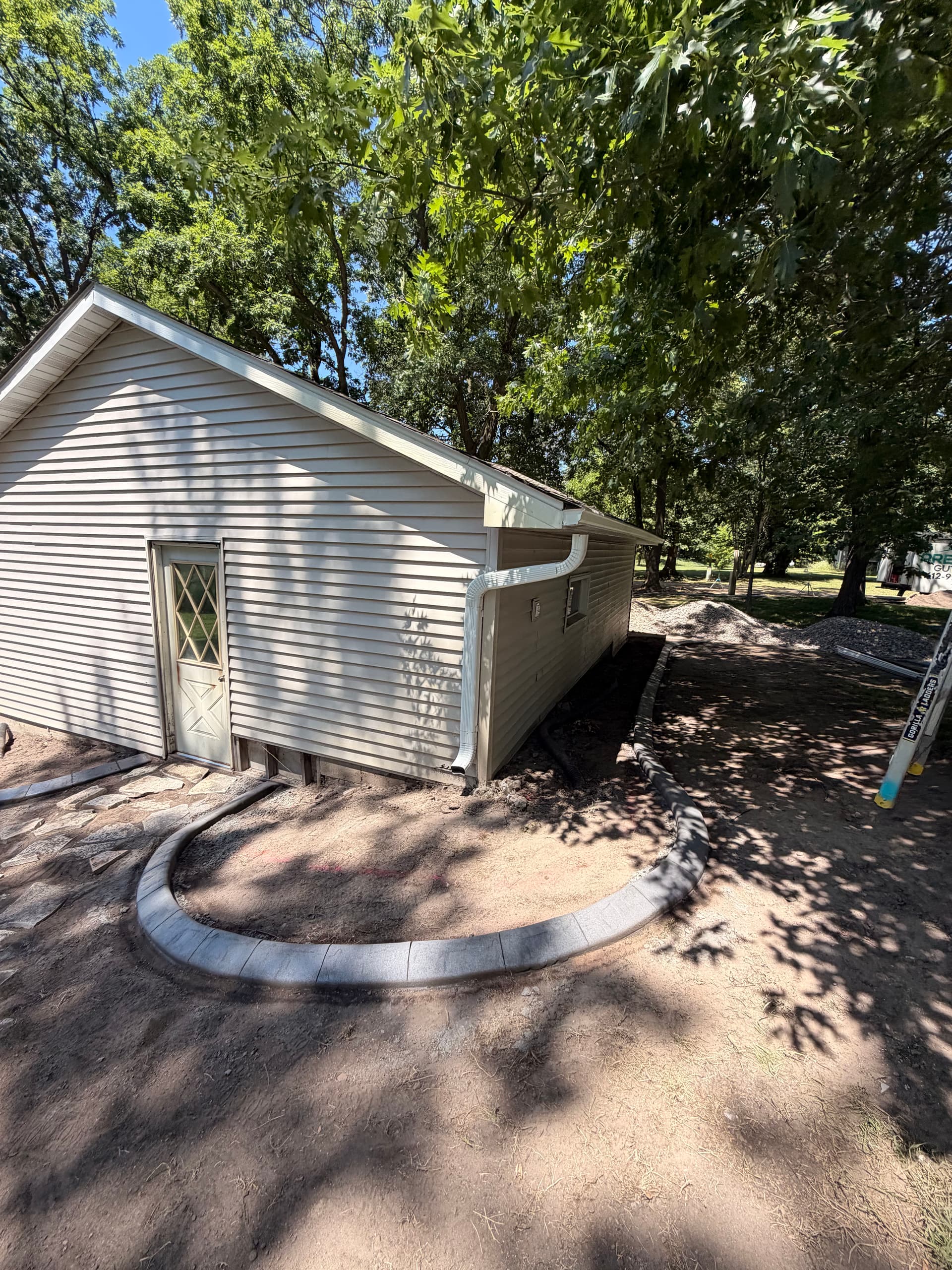 Gallery photos for Concrete Curbing with Slate Stamp Finish in Elk River MN: Image #5