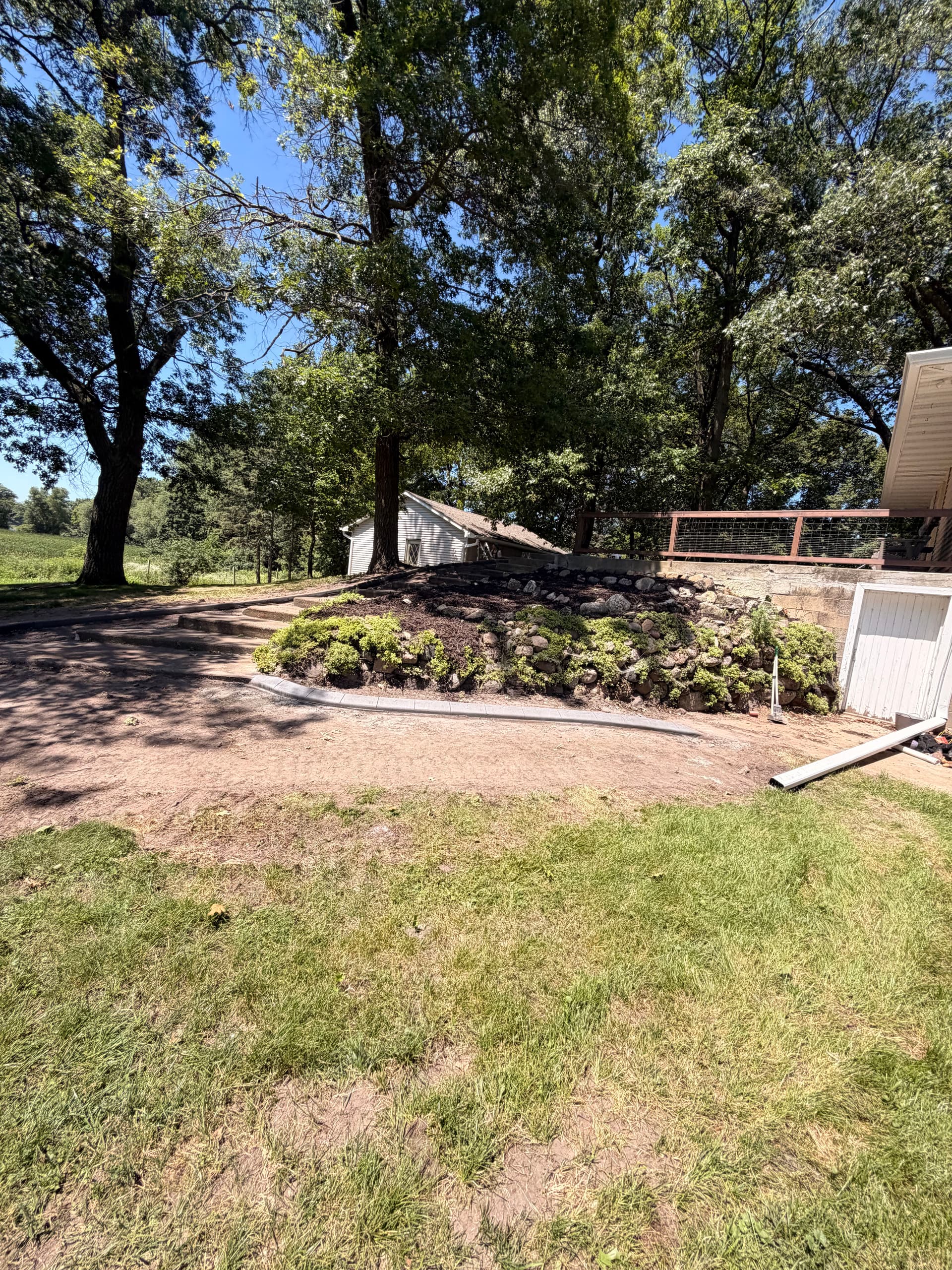 Gallery photos for Concrete Curbing with Slate Stamp Finish in Elk River MN: Image #3