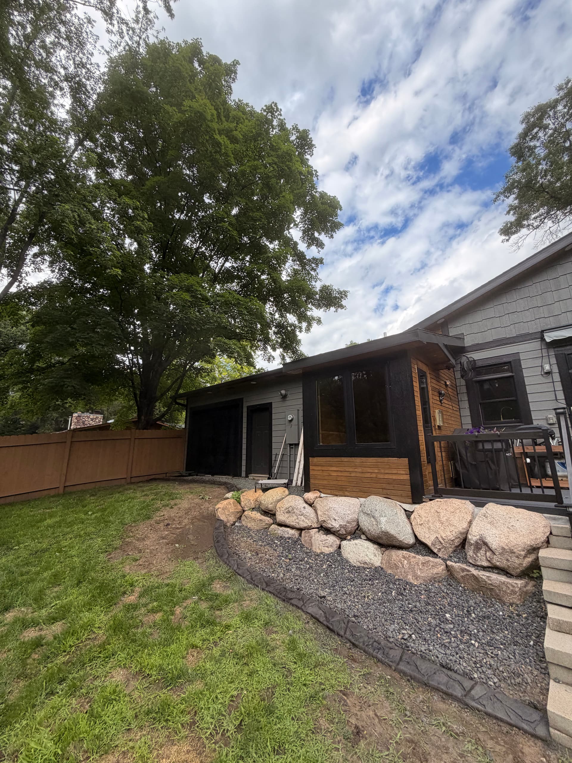 Gallery photos for Concrete Curbing Gives This Andover Home Sharp, Clean Edges: Image #4
